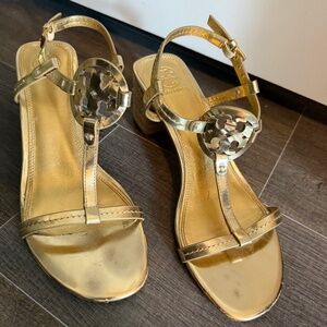 Tory Burch Gold Sandal